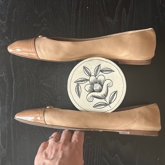 Sarah Flint Ballet Sachetto Flat size US 10 Color Sand Nappa - Picture 14 of 17